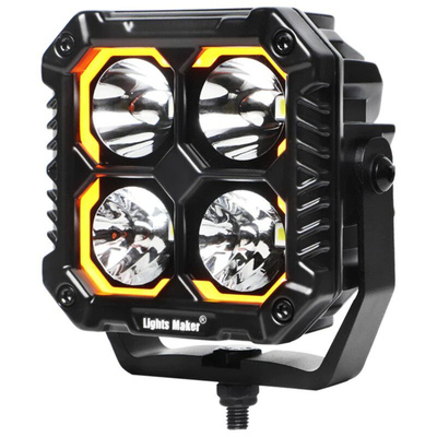 丰田汉兰达highlander2022-2026年改装专用A柱支架射灯强光灯爆闪