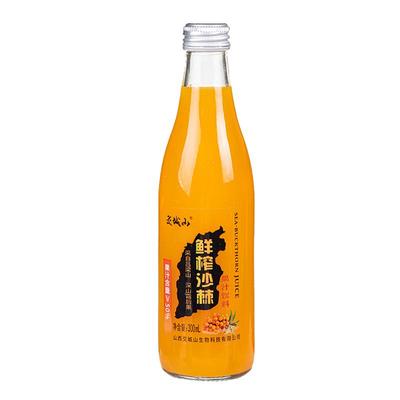 山西吕梁交城山生榨沙棘汁300ml