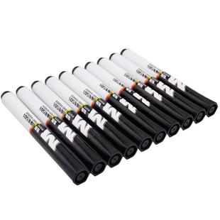 晨光白板笔教师用可加墨黑色易擦易写儿童彩色手绘黑板笔画板笔写字板会议专用水性可擦记号笔大容量办公用品