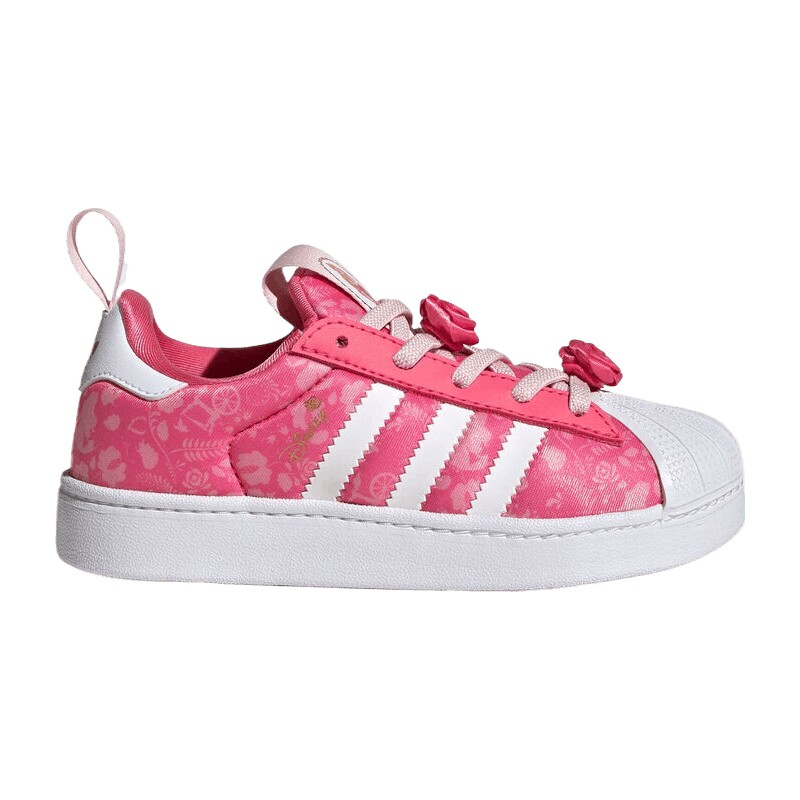 adidas阿迪达斯三叶草儿童SUPERSTAR QUICKON K休闲鞋KJ7490