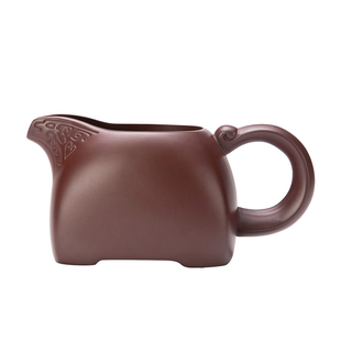 第二集朱泥老料紫砂公道杯高端精致陶瓷茶海龙纹四方茶具配件茶海