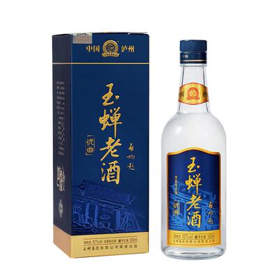 玉蝉老酒500ml浓香52度固态发酵