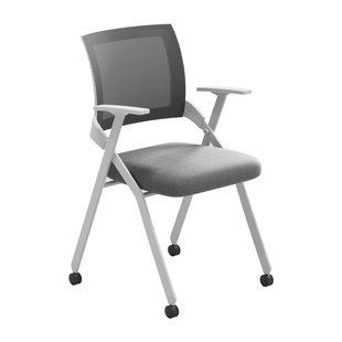 折叠培训椅带桌板会议椅带写字板桌椅一体会议室开会椅培训班椅子