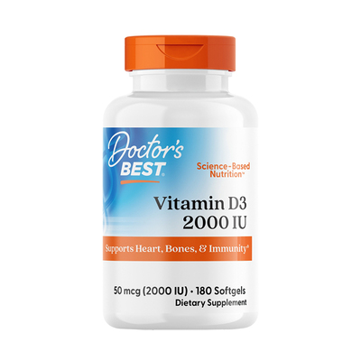 Doctor'sBest维生素D3补钙搭档
