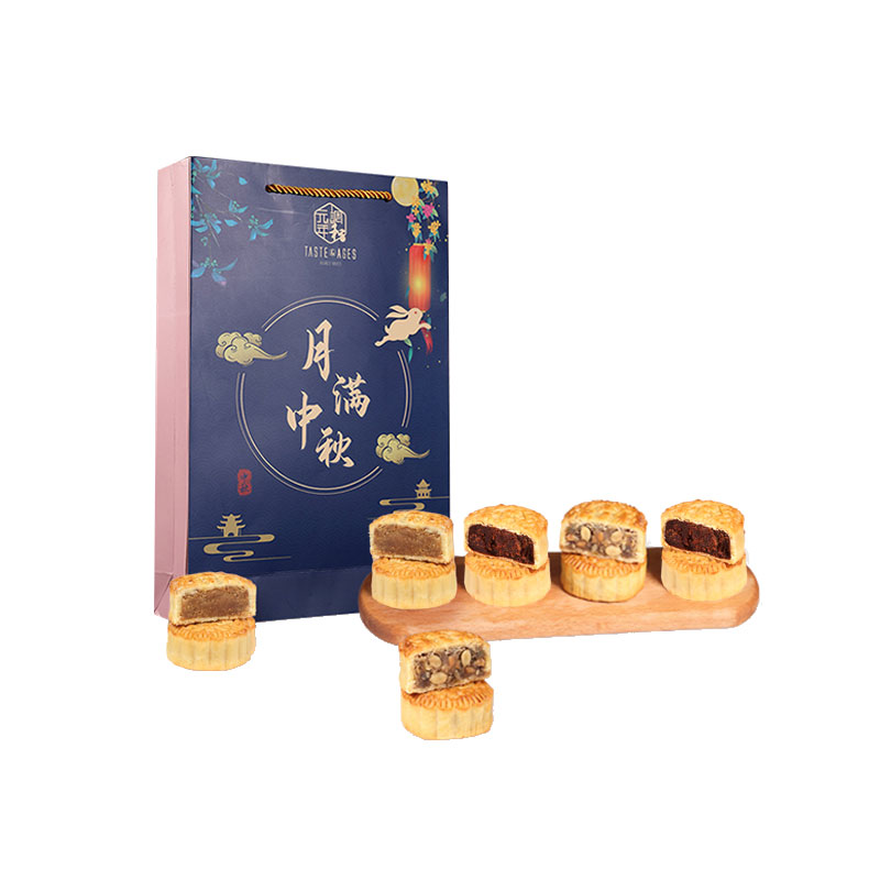 绿柳居中秋月饼组合礼盒顺丰发货
