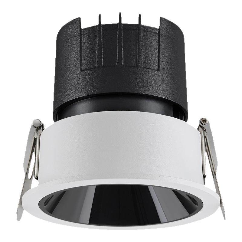 NVC雷士深防眩射灯高显铝合金嵌入式孔灯55mm9W12瓦小山丘NLED626