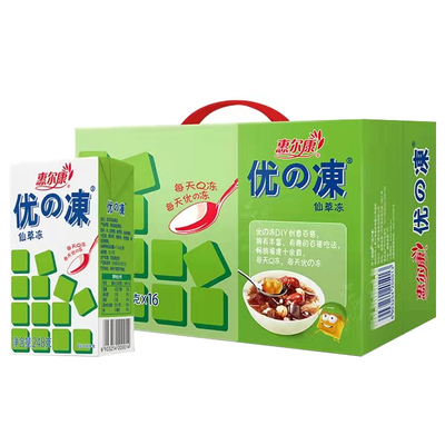 惠尔康优の冻即食仙草冻凉茶饮料
