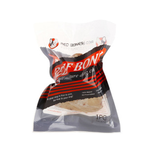 RedBones牛膝盖骨磨牙骨泰迪金毛狗零食耐咬补钙狗骨头磨牙棒幼犬
