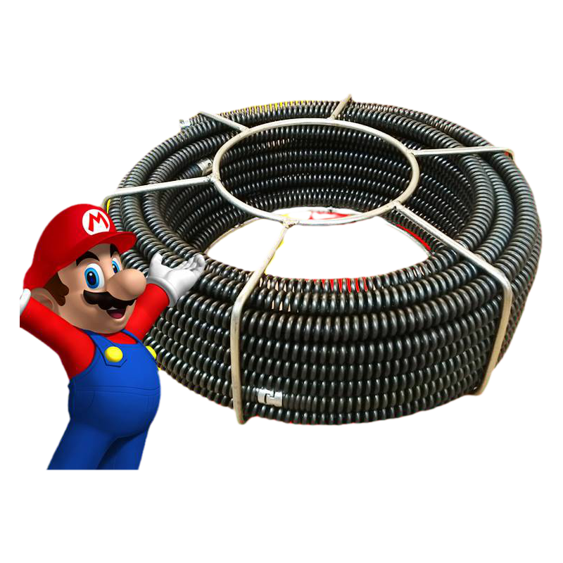 16mm加密加粗管道疏通电动通下水道工具神器家用弹簧投堵塞专业机