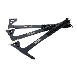 索格SOG TH1001-CP飞鹰投掷斧三把装 户外野营手斧营地斧子小斧头