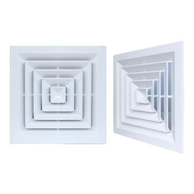 特白色ABS加厚方形散流器