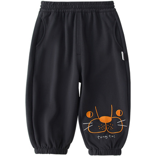 童泰男女宝宝裤子春装洋气运动裤外穿休闲裤长裤儿童百搭卫裤春夏