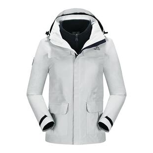 【成毅同款】伯希和山色户外冲锋衣女三合一男防风防雨登山服外套