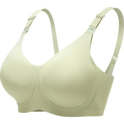 【浮力UU杯】婧麒防下垂哺乳内衣大码大胸软支撑侧收产后喂奶文胸