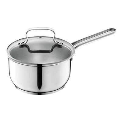 LAGOSTINA拉歌蒂尼乔亚燃气灶电磁炉通用煮汤单柄汤锅16cm