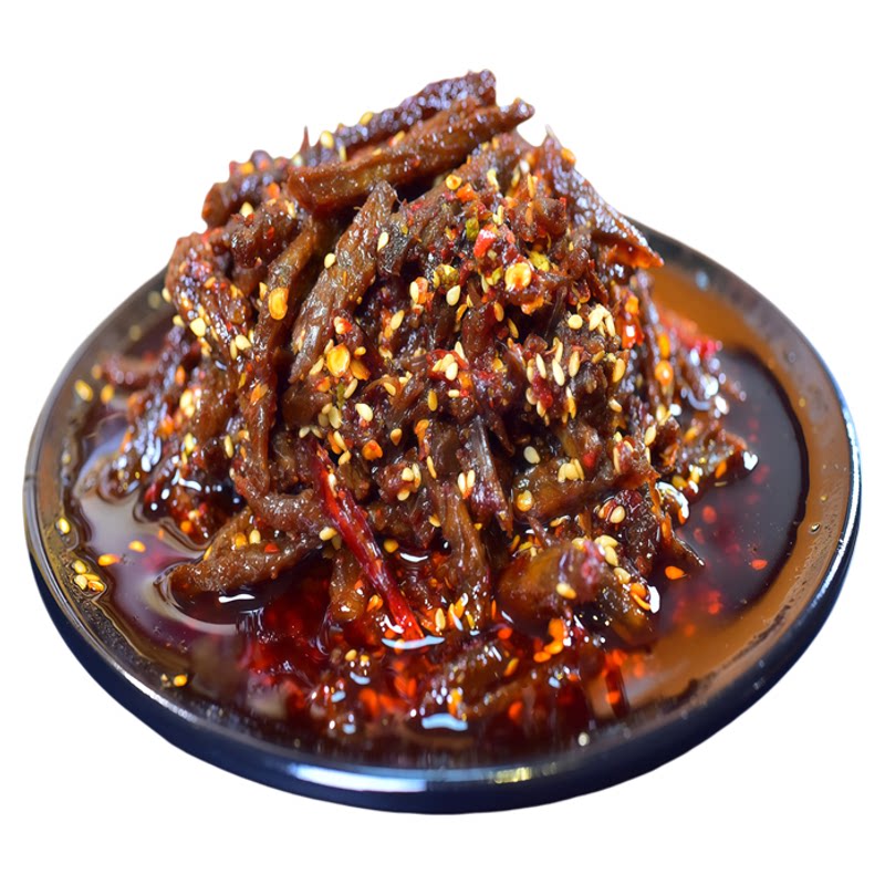 四川内江甜城特产麻辣牛肉干500g