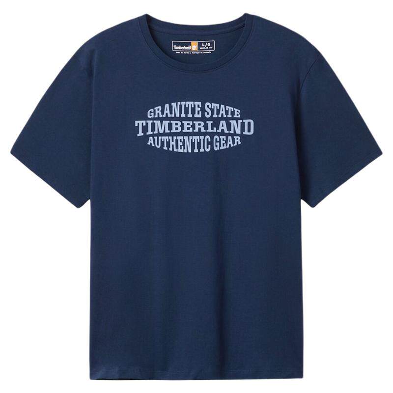Timberland添柏岚官方男装短袖T恤夏季新款休闲通勤舒适透气A5S7A