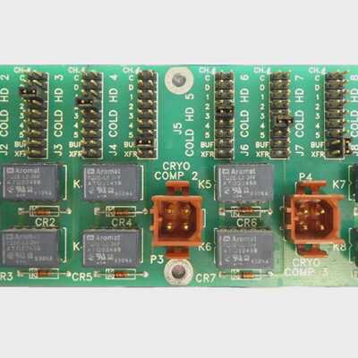 AMAT Applied Materials 0100-20048 Cryo Distribution PCB BD W