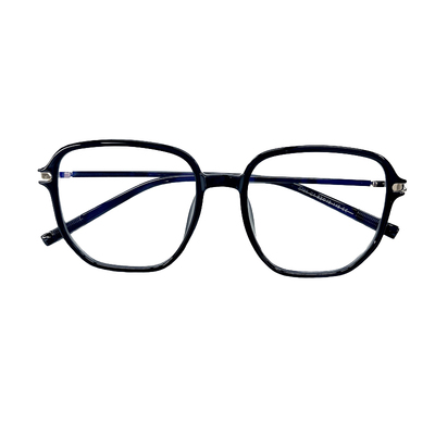 杨幂同款多边形防蓝光眼镜框男女