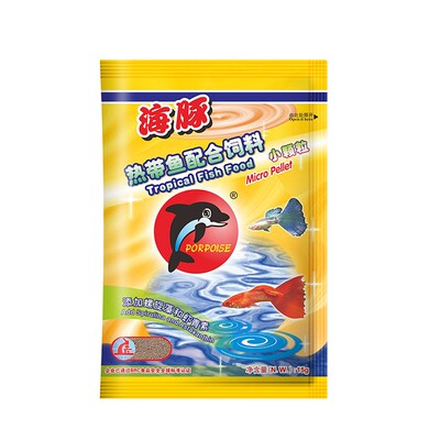 通用红斑配合饲料袋装热带鱼粮