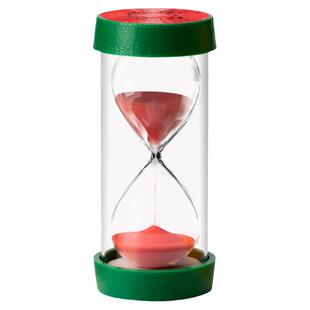 时间沙漏计时器儿童防摔一套5/10/30分钟半小时计时流沙漏斗摆件3