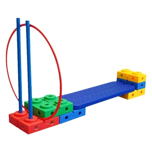 儿童万象组合圈体能棒幼儿感统训练玩具器材平衡木幼儿园户外器械