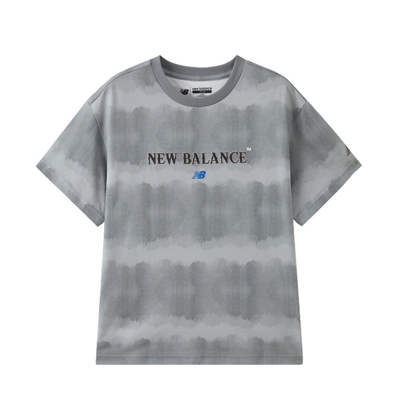 NewBalance男女童夏季短袖T恤