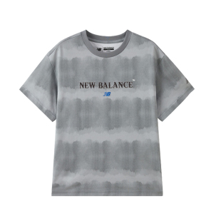 New Balance nb童装26年夏季新款男女童儿童休闲短袖T恤7EG24053