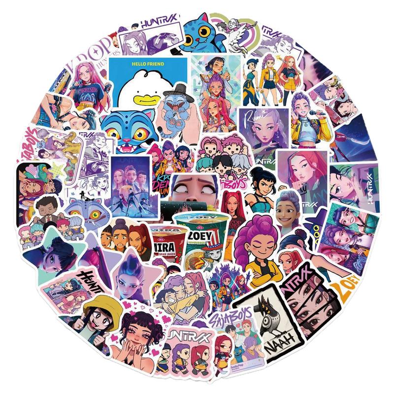 115张猎魔女团合集韩国动画贴纸