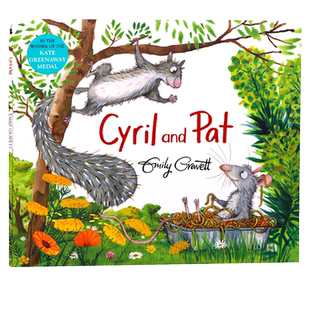西里尔和帕特 英文原版绘本 Cyril and Pat 获奖名家 Emily Gravett 埃米莉格雷维特 儿童友谊友情交友启蒙认知图画故事书平装大开
