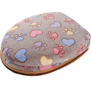 加厚马桶盖套子全包式马桶套垫2件套毛绒秋冬家用坐垫圈保暖抗菌