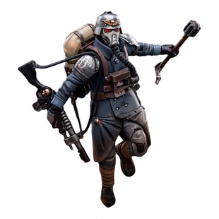 JOYTOY暗源战锤40K克里格死亡军团老兵小队星界军1/18可动兵人男