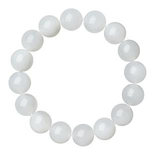 羊脂玉手串亲宝水晶天然和田玉手链羊脂白玉项链吊坠戒指女玉石