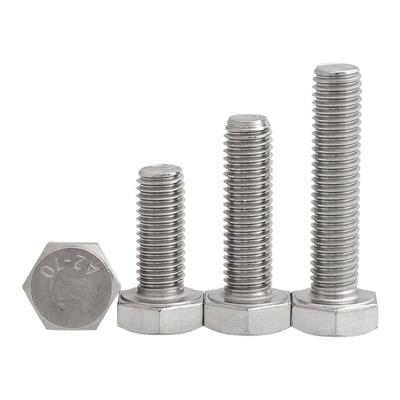 304不锈钢反牙外六角螺丝螺栓