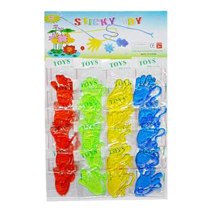 童年怀旧粘性软料粘锤粘手掌塑胶大掌流星锤地摊热卖流行吊板玩具