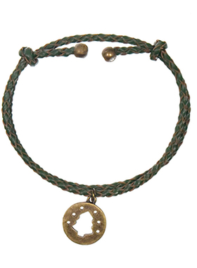 LIFEHOLIC限定皮质编织挂件手链