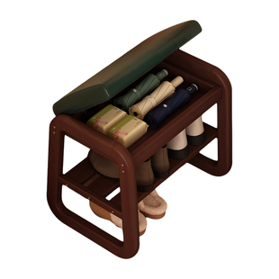 实木换鞋凳门口家用可坐可收纳穿鞋凳入户玄关沙发尾凳试衣间凳子