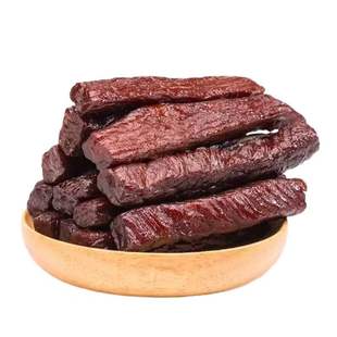 内蒙古风干八成干牛肉条健身充饥好吃的香辣孜然原味独立包装方便