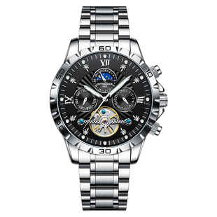 日月星辰男士手表正品全自动机械表十大镂空品牌瑞士名牌2026新款