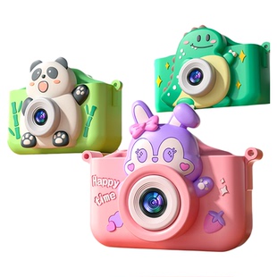 乐乐鱼新款儿童照相机恐龙可拍照录像高像素女孩生日礼物玩具宝宝