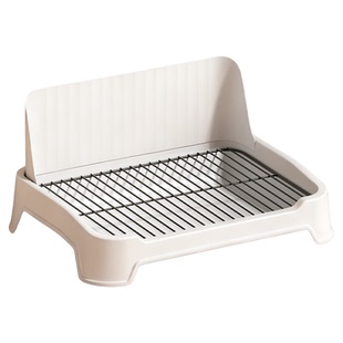 狗厕所中型小型犬专用防踩屎便盆尿尿盆非不锈钢大小便神器狗砂盆