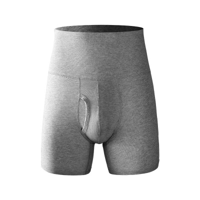 男士高腰防磨腿纯棉运动内裤