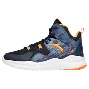 安踏童鞋男童篮球鞋网面透气官方旗舰春季儿童高帮运动鞋男中大童