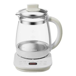 美的养生壶炖煮一体恒温玻璃全自动烧水壶煮茶壶办公室2025新款