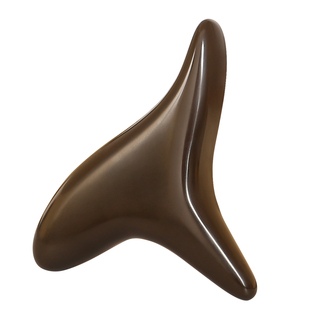 泗滨加厚砭石三角雀按摩器足疗棒经络点穴位的工具脚底按摩棒锥