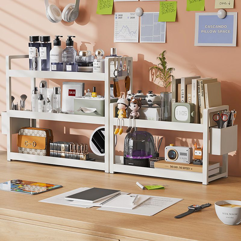 桌面置物架多层书架学生桌上宿舍置物架电脑桌柜子分层收纳办公室