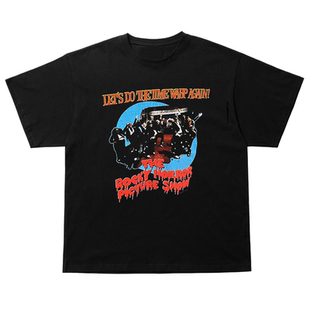 The Rocky Horror Picture Show电影暗黑美式复古怪味短袖T恤潮牌