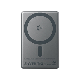 Qi2认证 PZOZ适用苹果iPhone17磁吸充电宝30W大功率手机专用飞机可携带MagSafe15W无线快充10000毫安移动电源