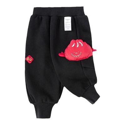 巴拉巴拉婴儿裤子宝宝休闲裤加绒