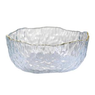 玻璃水果盘网红轻奢家用客厅茶几干果零食摆放盘瓜子2025新款果盘